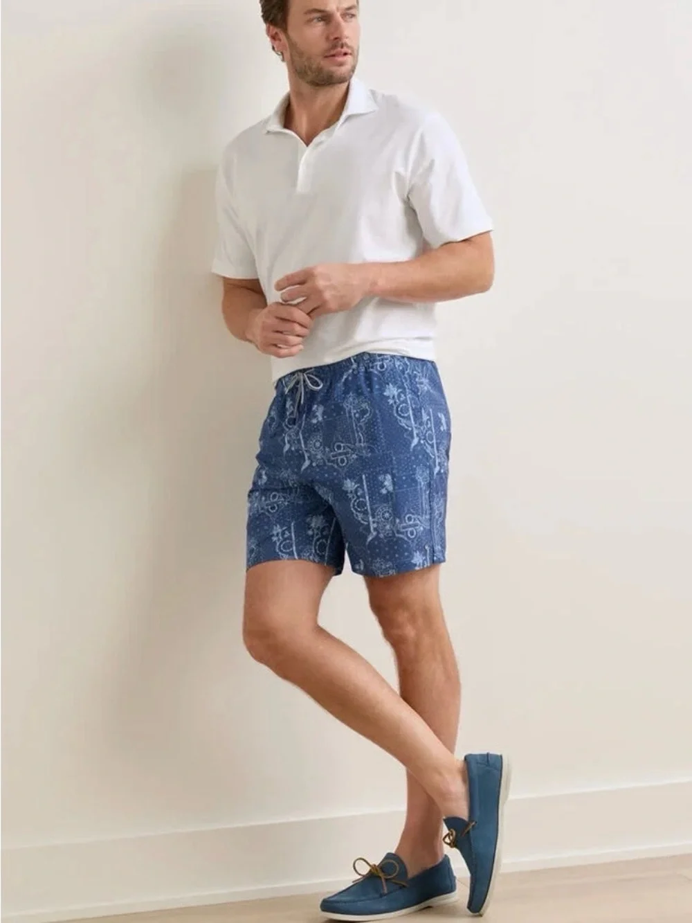 J. MC LAUGHLIN Swim Trunk, blue